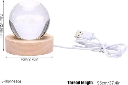 3D Moon Night Lamp | Crystal Ball Moon Globe 🌕